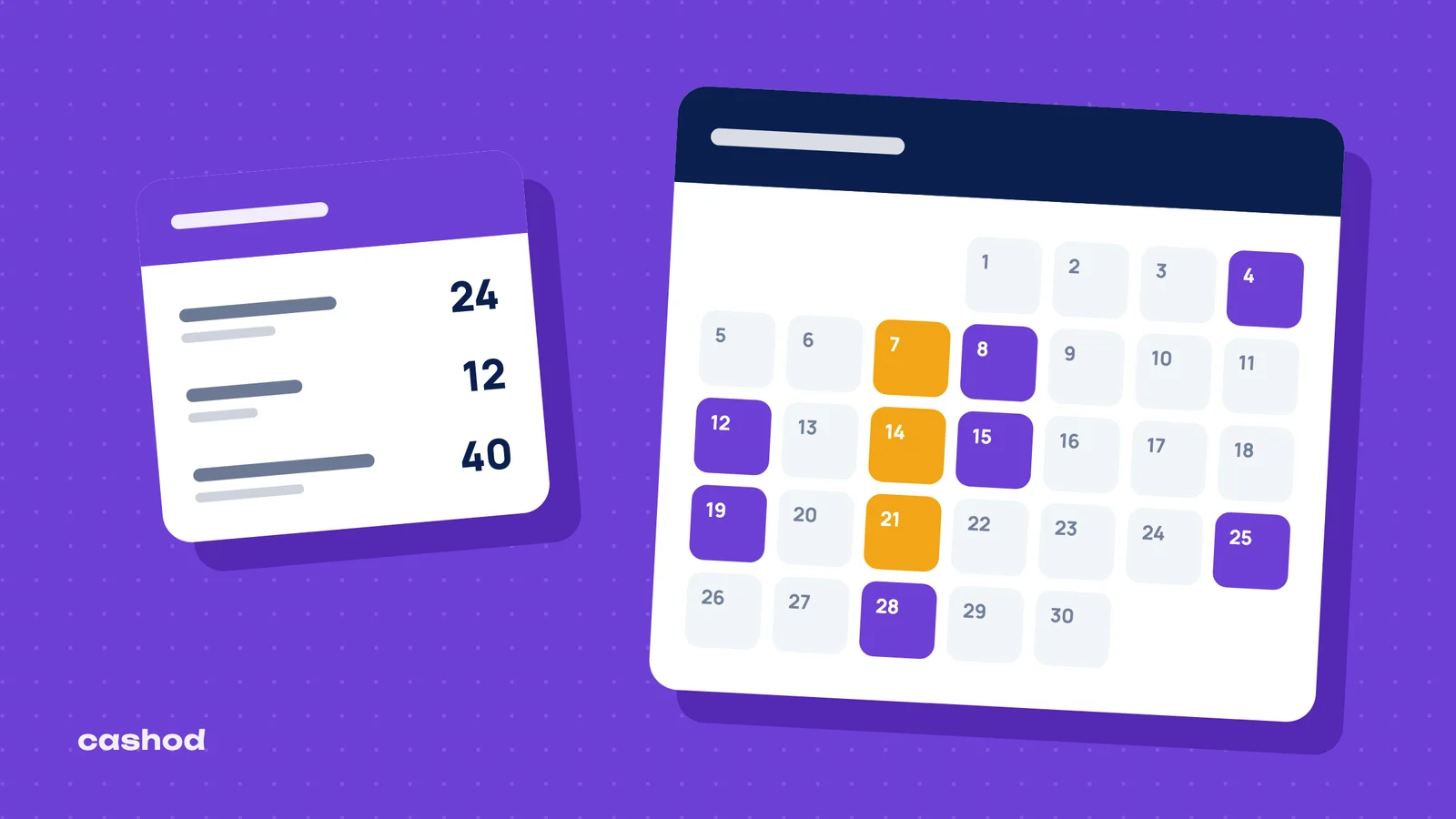 How to Plan Production for Made-to-Order COD Shops: A Calendar by Due Date